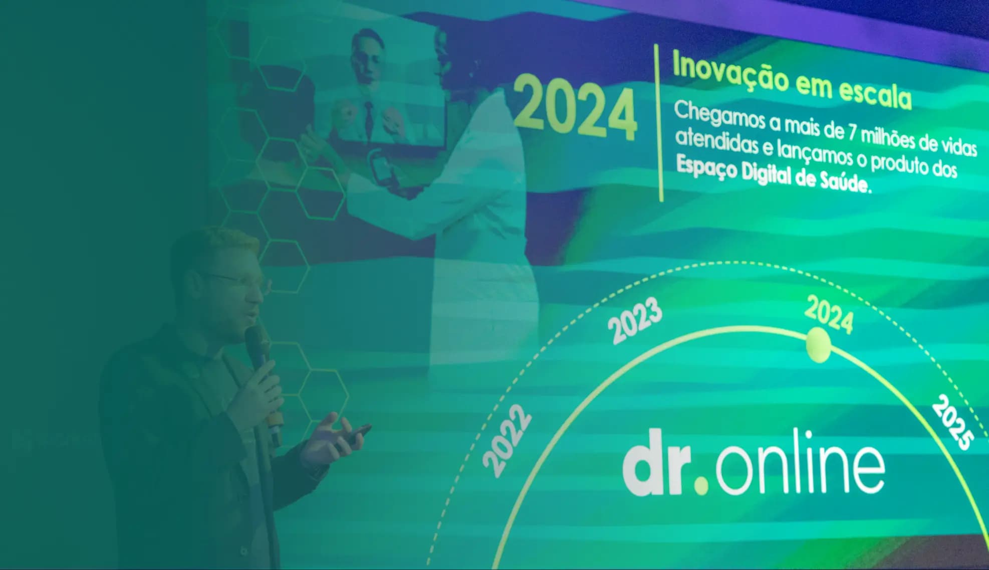Evento e linha do tempo dr.online